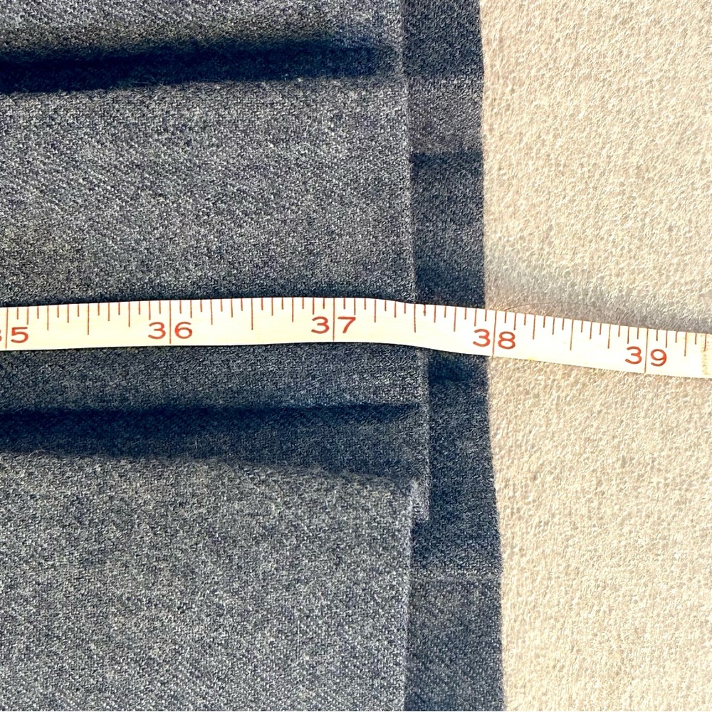 #D4 Pendleton Wool Pleated Dress with Belt sz 14 - Picture 4 of 8